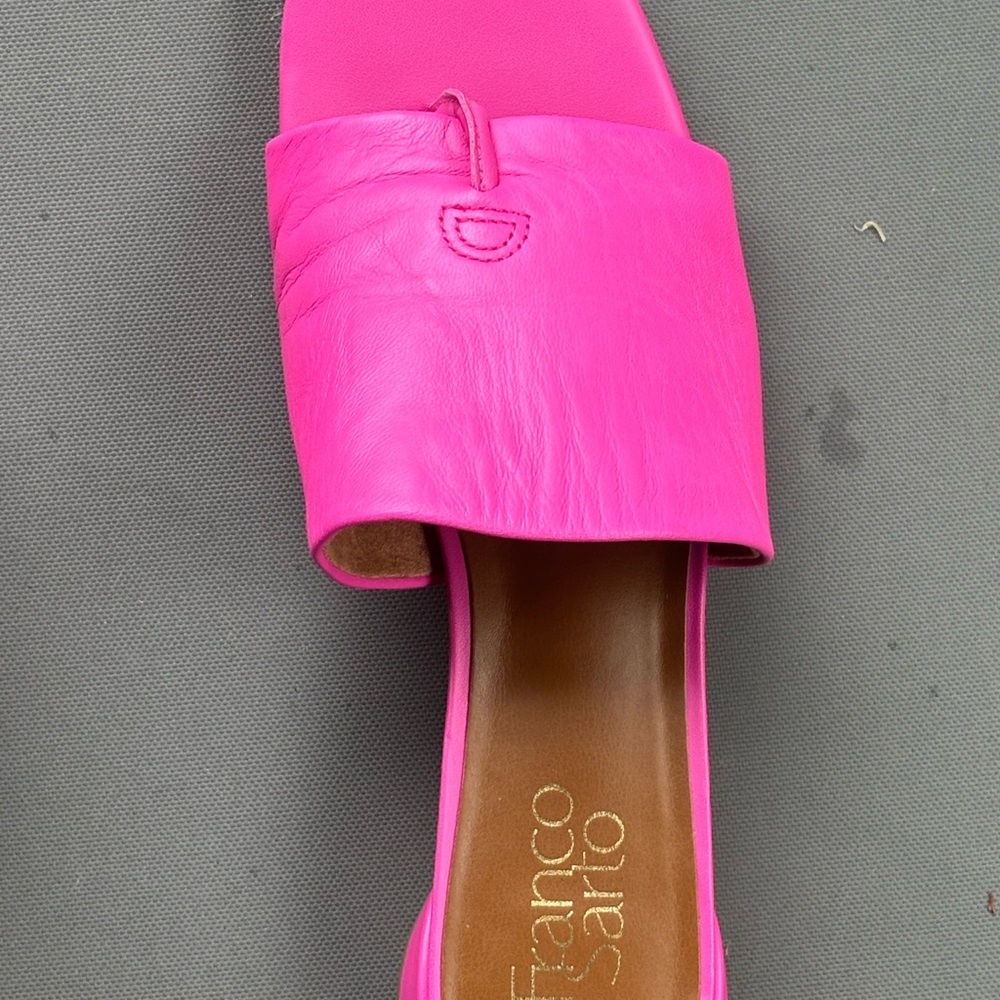 Franco Sarto Women's Loran Pink Sandals - Picture 4 of 9